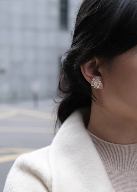 三朵白茉莉【小】