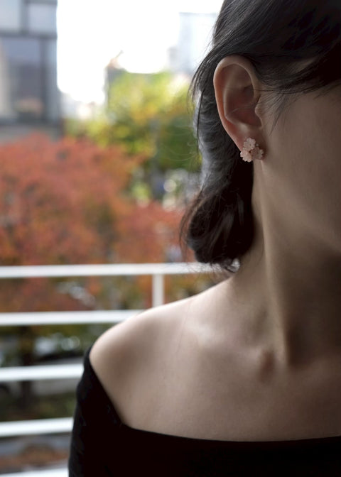 吉野粉紅櫻花叢