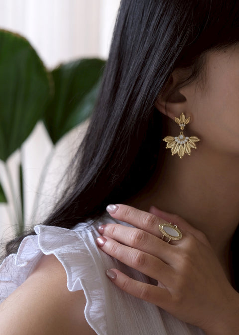 波希米亞羽毛【天然母貝】