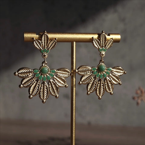 波希米亞羽毛【綠松石】