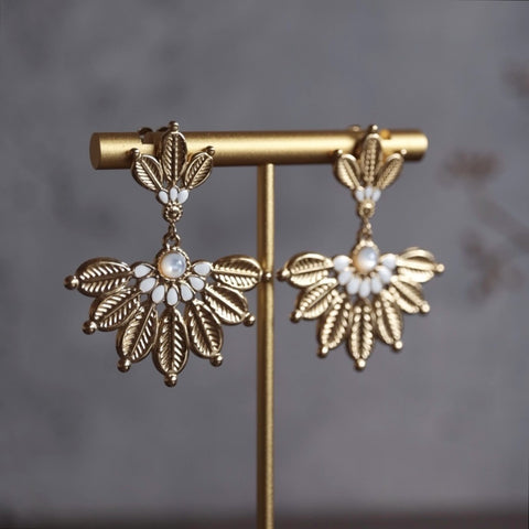 波希米亞羽毛【天然母貝】