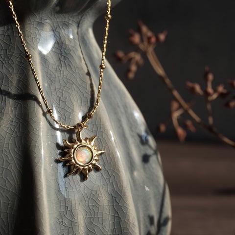 晨曦歐泊小太陽