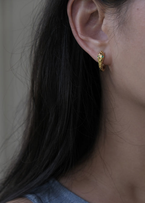 米諾斯蛇環耳環