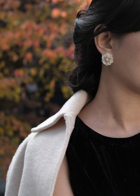 班納白色山茶花【氣質白】