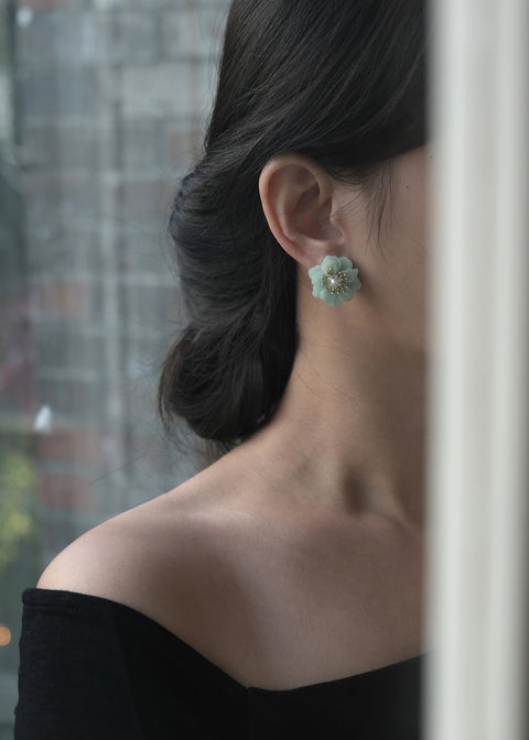 班納山茶花【翡翠綠】