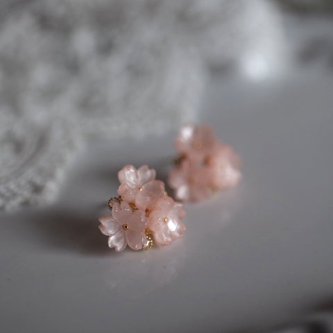 吉野粉紅櫻花叢