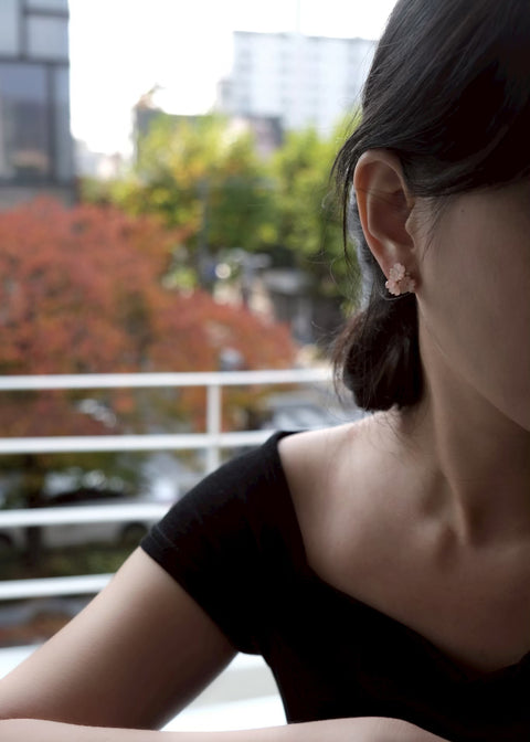 吉野粉紅櫻花叢