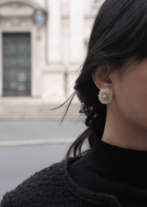 班納白色山茶花【氣質白】