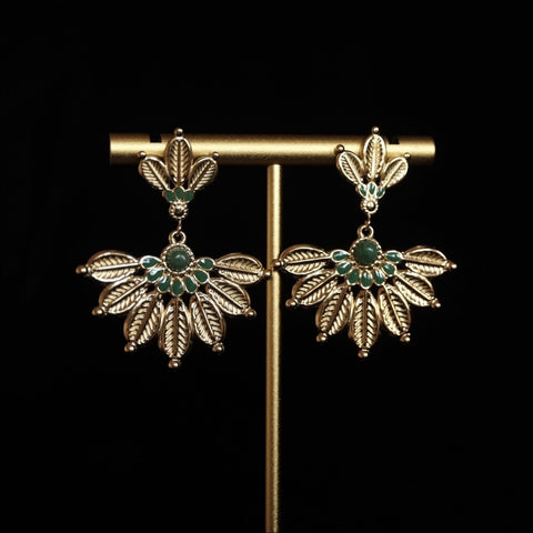 波希米亞羽毛【綠松石】