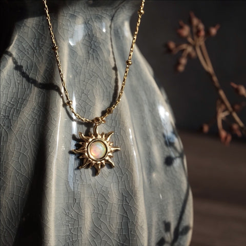 晨曦歐泊小太陽