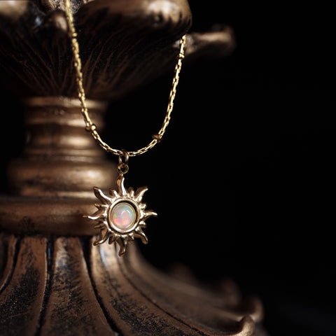 晨曦歐泊小太陽