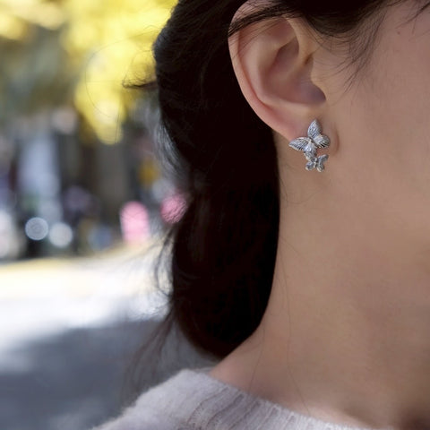 鈦鋼銀色翩翩舞蝶