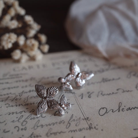 鈦鋼銀色翩翩舞蝶