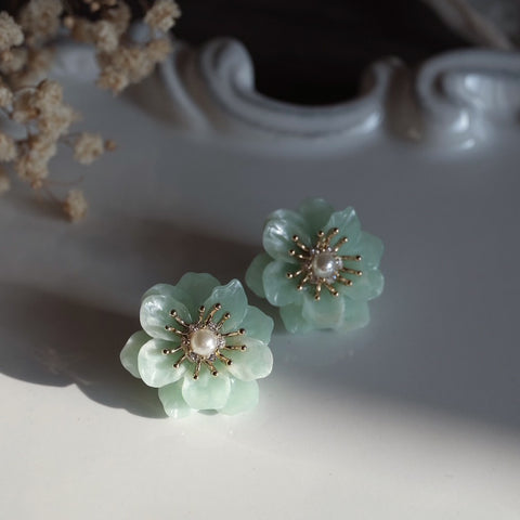 班納山茶花【翡翠綠】