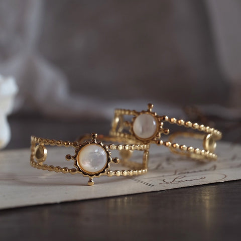 索拉古典白色光環