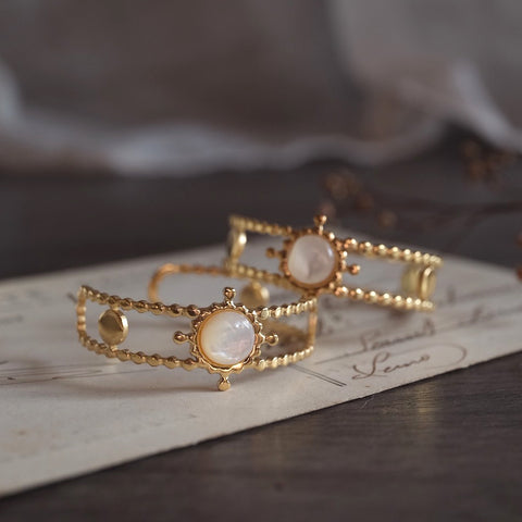 索拉古典白色光環