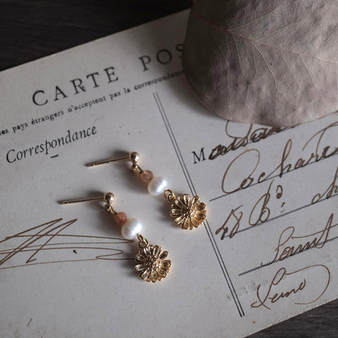 甜美蜜桃小雛菊