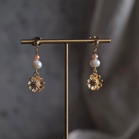 甜美蜜桃小雛菊