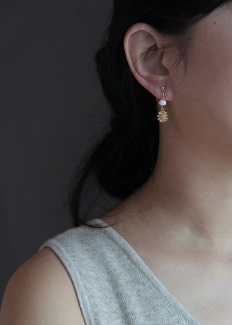 甜美蜜桃小雛菊