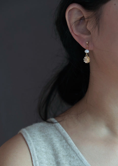 甜美蜜桃小雛菊